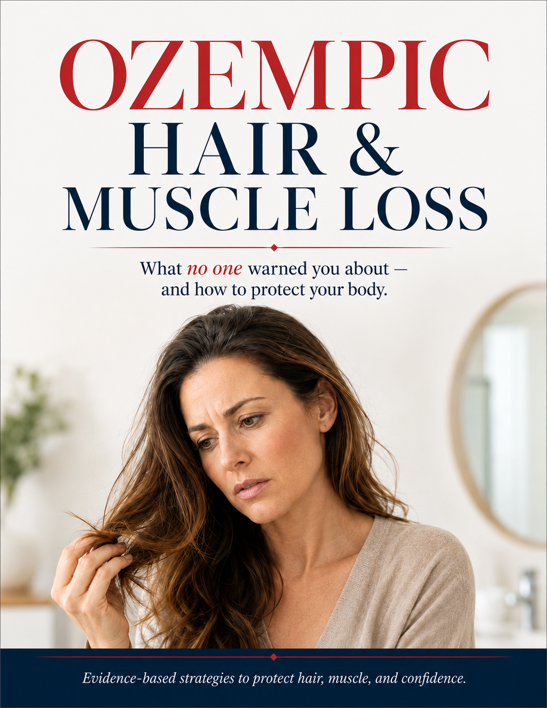 Ozempic Hair and Muscle Loss: What no one warned you about and how to protect your body.